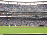 Section 150 view Comerica Park